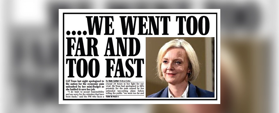 For most Tories, Truss’s crime is only her haste